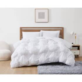 89180068 Truly Soft 3pc Full/queen Cloud Puffer Comforter Set White