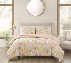Truly Soft Everyday 783048218926 Garden Floral King 3 Piece Comforter Set