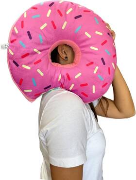 43224-18470 Truyond For Ear Piercings Soft Side Sleeping Cushion 14 In Pink Icing