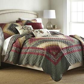 Twin Quilt Spice Postage Stamp By Donna Sharp Contemporary