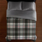 Ms45-001-001-08 U2bxq2ksdc Mainstays Gray Plaid Soft Microfiber Comforter Twin Xl New