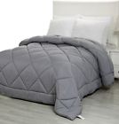 Ubcomforterdiamondgreyqueen Queen Comforter Duvet Insert Grey Quilted Corner 817706020849