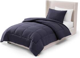 Ugg 008889325436 Twin/xl Twin Comforter Set With 1 Sham Lightweight Down Alternative Navy Blue