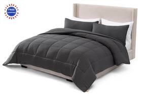 32550 Ugg Comforter Set King Reversible Cozy Warm Hypoallergenic Leonora Lightweight