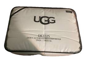 Ugg Australia 008889005697 Devon White Down Alternative Comforter Twin/twin Xl New