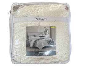 Ugg Australia 008889318124 Koolaburra By Elladine Faux Fur Comforter Set With Shams Size King