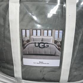 Ugg Australia 008889323104 Basia Comforter Full/queen Grey - Only No Shams