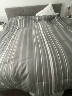 0888912629 Ugg Australia King Size Comforter Gray Winter Home Bedding Please Read Details