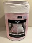 Ugg Corey King Comforter Set 106inchx92inch Color-pink Tie Dye 2 Shams 36 X20 New