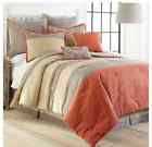 Unbranded 8 Pc Comforter Set King Size Bedding Shams Bed Orange Luxury Reversible Pillow 034495253481