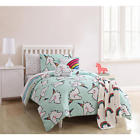 Uni-2cs-twin-km-m Piper Kids Unicorn Comforter Sham Set Bedding Twin 687929645552