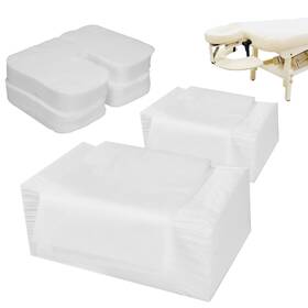 B0bwhj3cms Uralili 200pc Disposable Non-woven Massage Table Sheets Set And Face Cradle Covers