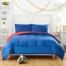 82254911 Urban Playground 3pc Full/queen Peyton Comforter Set Blue -