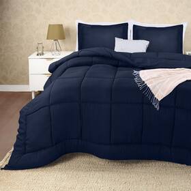 Utopia Bedding 810012036047 King Size Comforter Set With 2 Pillow Shams Sets Down Alt