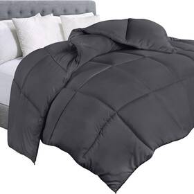 Ub1147 Utopia Bedding Comforter Duvet Insert Quilted Twin Pack Of 1 Grey