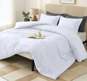 Ub787 Utopia Bedding Queen Comforter Set 3 Piece White By Comforters Size Comfort