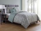 Vca5cskinginmt Vcny Home Victoria Floral Medallion Reversible Bedding Comforter 735732294594