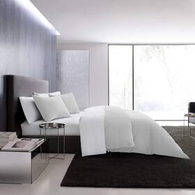 Vera Wang 883893681743 Queen Comforter Set Luxury Cotton Bedding With Matching Shams Medium Weig