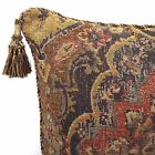 Veratex Barclay King Comforter Set 5pc Nwt Medallion Jacquard Gold Brown Teal 736425631306