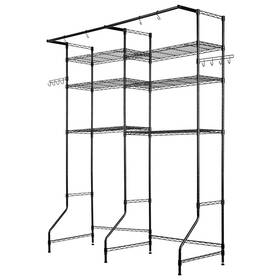Vevor 197988671251 Over The Washer And Dryer Storage Shelf 6 Tier Laundry Room Drying Rack W