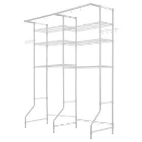 Vevor 197988673798 Over Washer And Dryer Storage Shelves 6 Tiers Laundry Room Drying Rack Wi