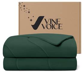 Vine Voice 760249484428 Soft Cooling Comforter 90x90 Full/queen Double-sided Breathable Blanket