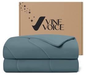 Vine Voice 760249484510 Cooling Blanket Comforter Hot Sleepers King/cali King Soft D
