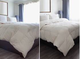 Vintage Home 815584025420 Weatherproof All Natural Organic Cotton Comforter In Full / Queen
