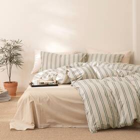 Vm Vougemarket B0fhfnqwh5 Striped Comforter Set Full Teen Boys Bedding 2