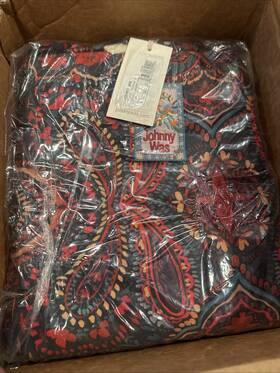 Was 196521320229 Johnny Comforter Cover Nwt -queen Size -mystic Wonder Duvet
