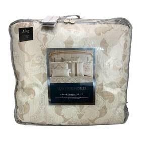 Waterford Linens 038992965359 Arderra 4 Piece King Comforter Set 670