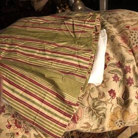 Waverly 744110558579 Imperial Dress King Comforter Bedskirt 100% Cotton 2pc Antique Design