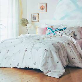 Wild Sage 444800404567 New Philomena Floral Twin Xl Comforter Set With 1 Standard Pillow Sham