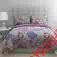 Wk645156 East And Livingserenity King Size Bed In A Bag 7 Pc Reversible Comforter Set Floral Pattern Bedding 784857544152