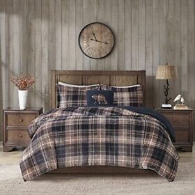 Woolrich Alton Ultra Soft Plush To Sherpa Berber Down Alternative Cold