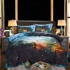 Wrfbna9kgw Nice Night Galaxy Print Queen Comforter Set With 714439648435