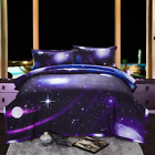 Xk007 Nice Night Galaxy Printing Never Fade Quilt Outer 714439648442