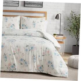 Lbz025422 Ymf Carpets Inc. Clarie Floral Comforter Set - Full/queen Size 3 Piece Luxurious Bedding