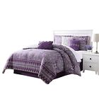 Ymz008079 Carmela Home Harris Reversible Comforter Set Queen 646760020010