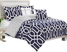 Ymz008086 Reversible Comforter Set Bedding Piece Home Bedroom Linen 0646760019519