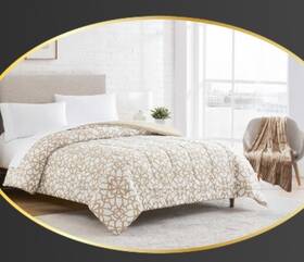 York1pc York Badgley Mischka New Geo Printed Comforter