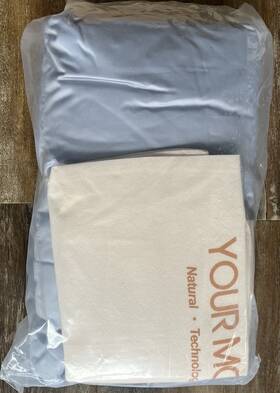 Your Moon 926923871555 Luxurious All Season Comforter 100% Natural Australian Wool Twin Grey