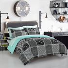 Yz17-d1-011-13 Your Zone Tala Mint Aztec Bed In Bag 784857722727
