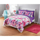 Yz87-668-215-12 Your Zone New Girls Pink Twin Size Comforter 784857727265