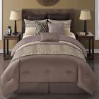 Zai-9cs-full-ko-brown Vcny Mali Piece Comforter Set 190252884425