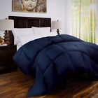 Zb-altdwnbmbcmf-k-ck-nvy Zen Bamboo Luxury Goose Down Alternative Comforter Hotel 0640816166554