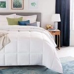King Size Comforter White Bedding Set Sleeping Throw Blanket Pillows Down. Fixed Price $97.00.