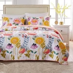 Greenland Home Watercolor Dream Quilt Set, King/california (3 Piece). Fixed Price $130.62.