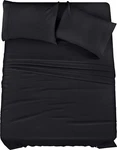 Soft Brushed Microfiber 4 Piece Sheet Set With Pillow Cases Utopia Bedding. Fixed Price $26.95.