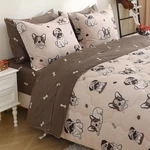 Cute Dog Cartoon Kids Comforter Set - 7 Piece Queen Bedding Microfiber. Fixed Price $81.99.